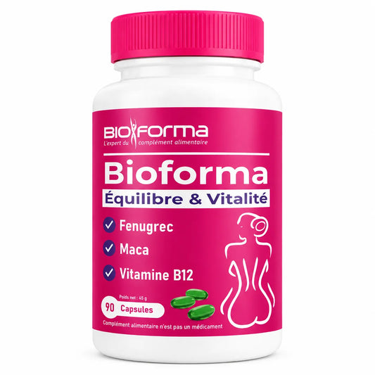 Bioforma Équilibre et Vitalité 90 capsules pour appétit, prise de poids et vitalité